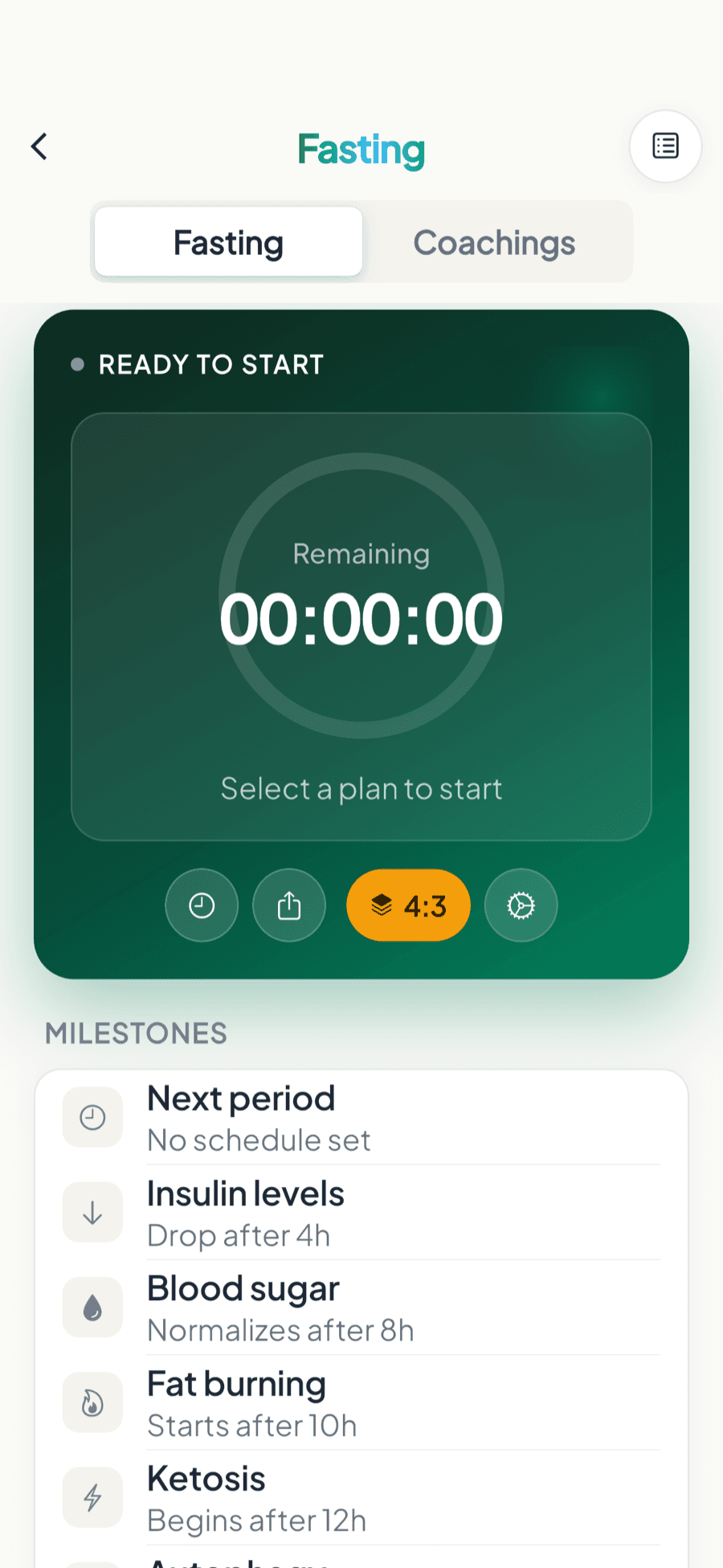 Fasting Timer