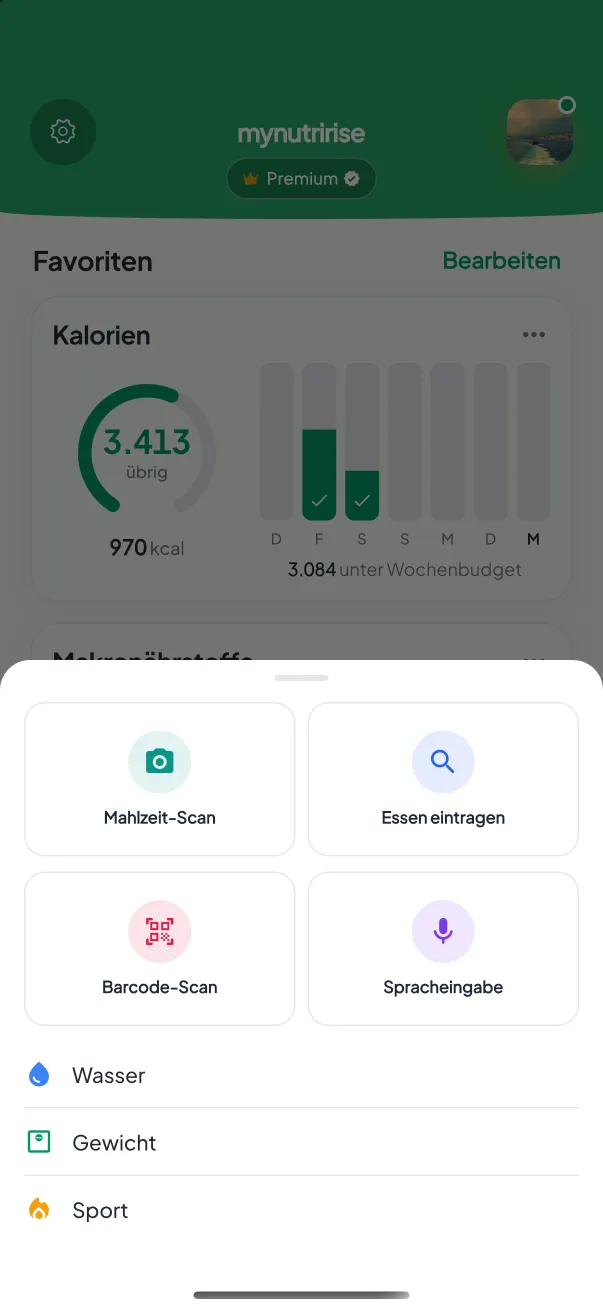 Schnellaktionen